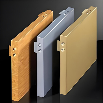 Materiali da costruzione personalizzati certificati ISO Lastre di rivestimento per pareti in alluminio per decorazioni