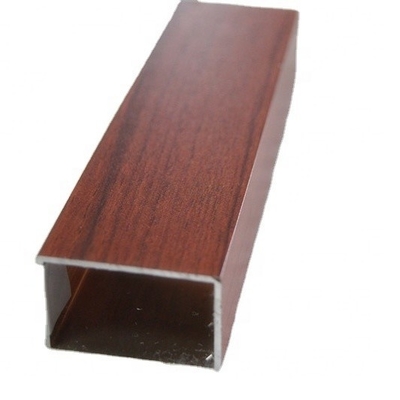 Profili di alluminio estruso della serie 6000 per leghe quadrate 6005 6060 6061 6063 6082 T3-T8
