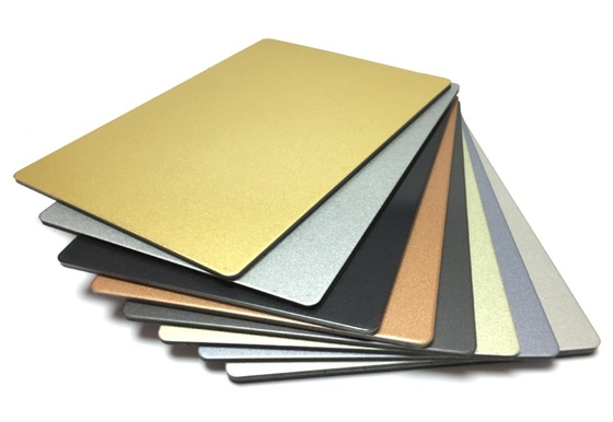 Vendita diretta T3-T8 Temperature ACP Dimensione PVDF Parete di tenda pannello composito di alluminio ignifugo