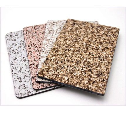 Vendita diretta T3-T8 Temperature ACP Dimensione PVDF Parete di tenda pannello composito di alluminio ignifugo