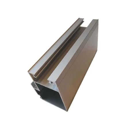 Profili rivestiti in polvere di alluminio standard GB per porte e finestre