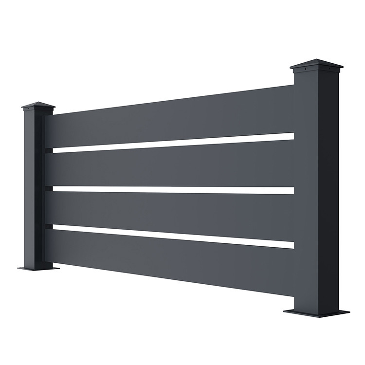 6063 T5 Grado 6063 Profili di tubi in alluminio con rivestimento in polvere personalizzati per recinzioni a piattaforma