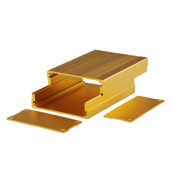 T5 T6 Caldaio anodizzato in alluminio per scatola elettronica a parete estrussa su misura