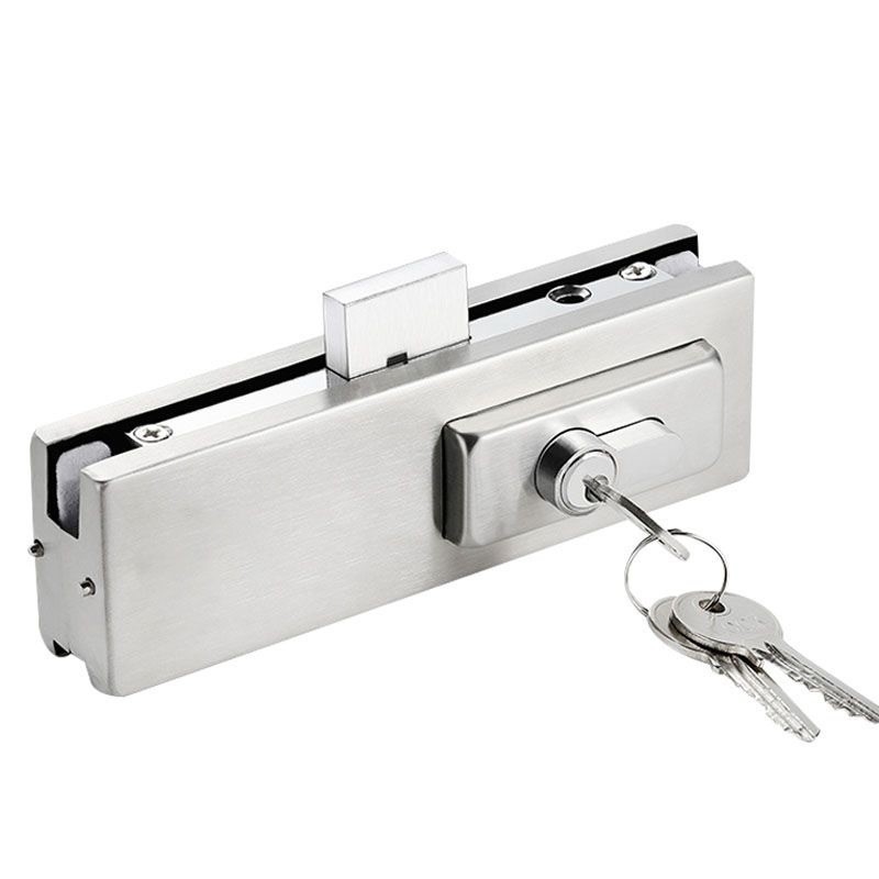 Set di supporti per porte in vetro da 10 a 12 mm con materiale in lega di alluminio 6063 e lunghezza da 5,8 a 6,0 m