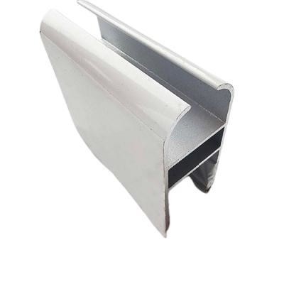 Fence di vetro in alluminio con altezza personalizzabile e materiale in lega