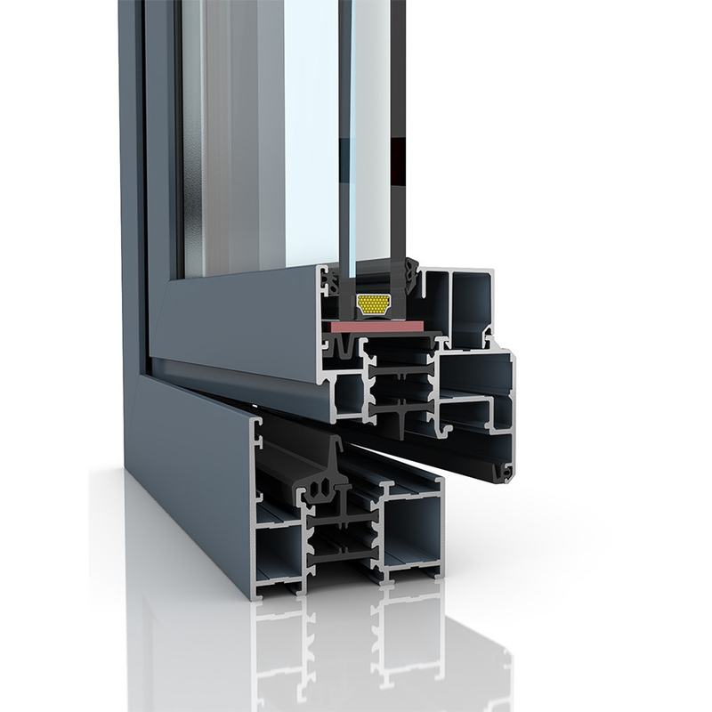 T-profile 6063 T alluminio per porte e finestre scorrevoli e a casella SHENGXIN 2023
