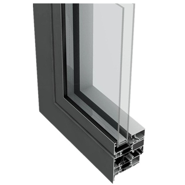 Quadro a doppio vetro 6063 T5 Profilo in alluminio per finestre a casamento entro 5,8-6,0M lunghezza
