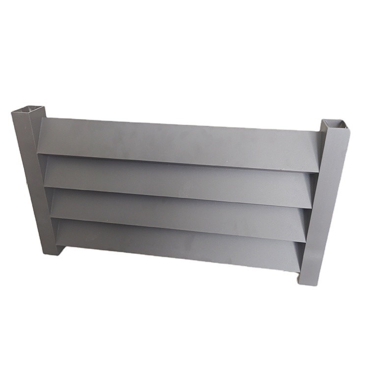 Dimensione personalizzata Profili in alluminio rivestiti in polvere Fence SX109 Temperature T3-T8 Custom