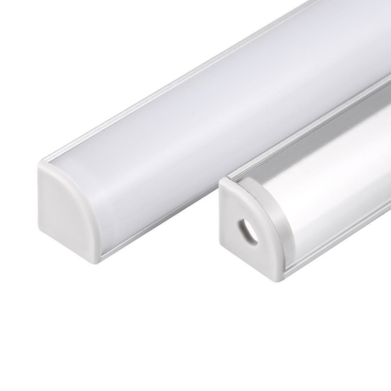 SHENGXIN 2019 Led Wide Mirror Bar di luce bianca Canale a parete Strip montato Copertura di alluminio angolo Led Profil