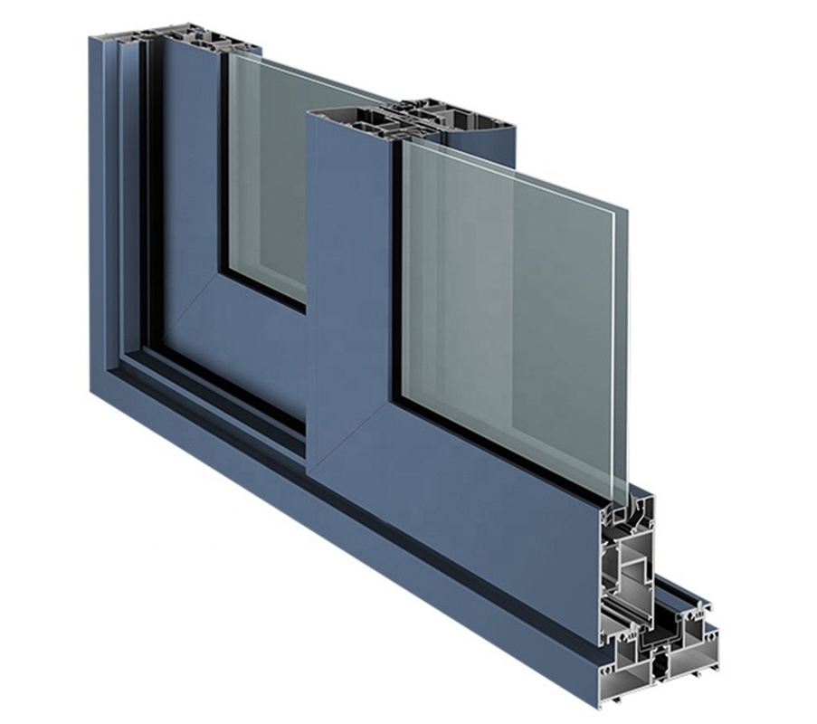 SHENGXIN 6000 Serie Profilo di telaio di porta in alluminio per porte e finestre Lunghezza 5.8-6.0M