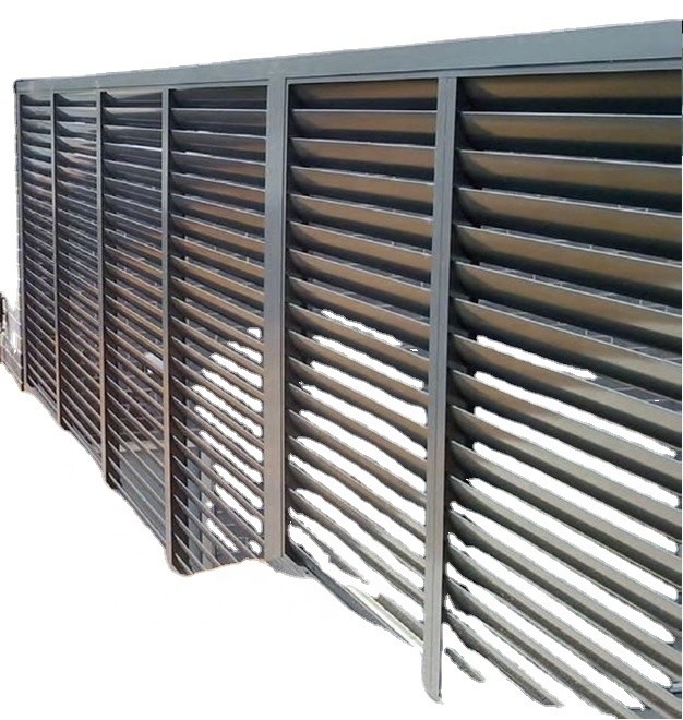 SHENXIN 6063 T5 T6 Profilo in alluminio per recinzione personalizzato e lunghezza 5,8-6,0M