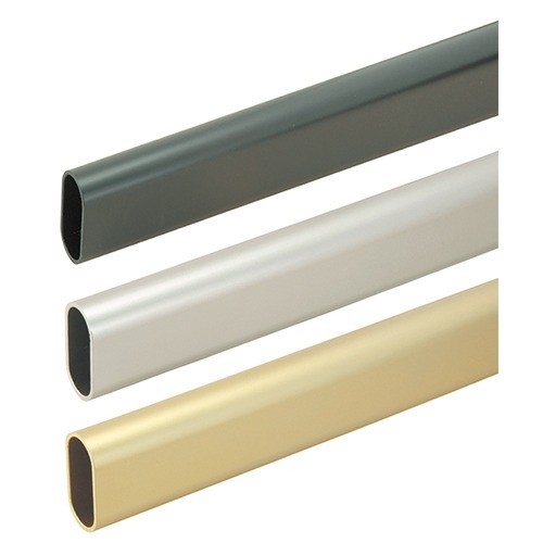 Shengxin Oval Aluminum Closet Rod 5.8-6.0M Lunghezza è legata per profilo di alluminio piatto