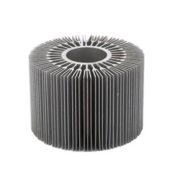 Decoiling 6063 6061 T5 T6 Profilo di alluminio per dissipatore termico personalizzato per varie estruzioni