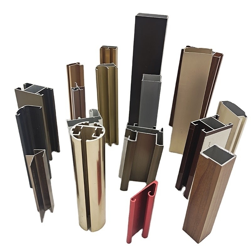 Profilo di alluminio per porta finestra Serie 6000 Grade interno vetro scorrevole telaio murario