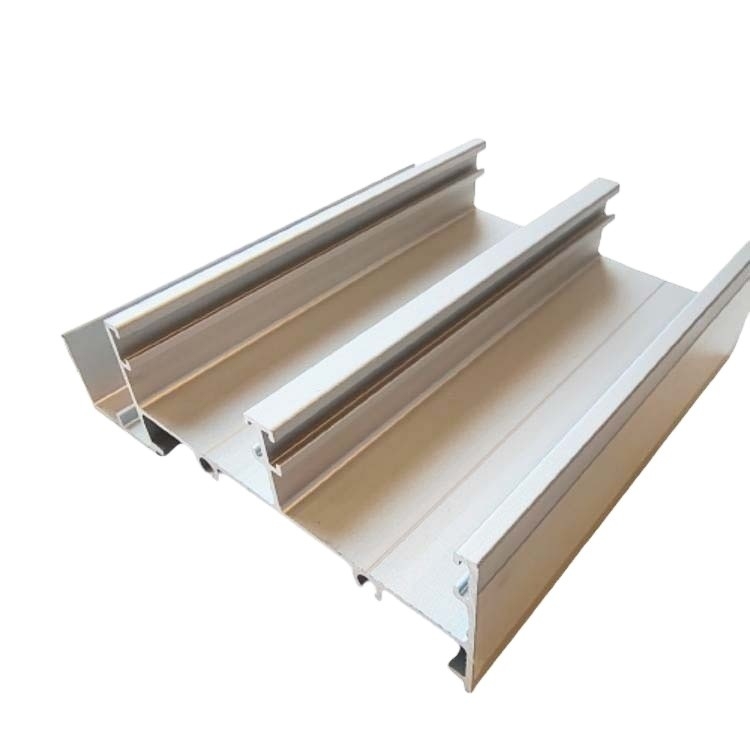 Profili di alluminio in bronzo naturale bianco nero champagne beige per finestre e porte in Messico