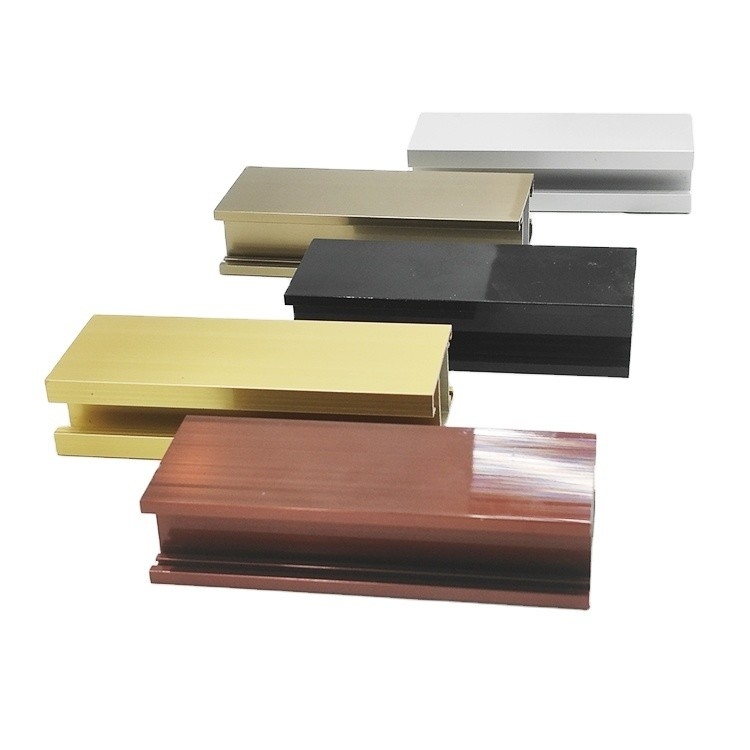 Profilo di alluminio rivestito in PVDF per porte e finestre pieghevoli in armadio da cucina Shengxin