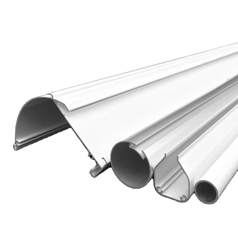 Spessore della parete Min 0.3mm-Max Aluminium Zebra Roller Curtain Rail per la decorazione delle tende