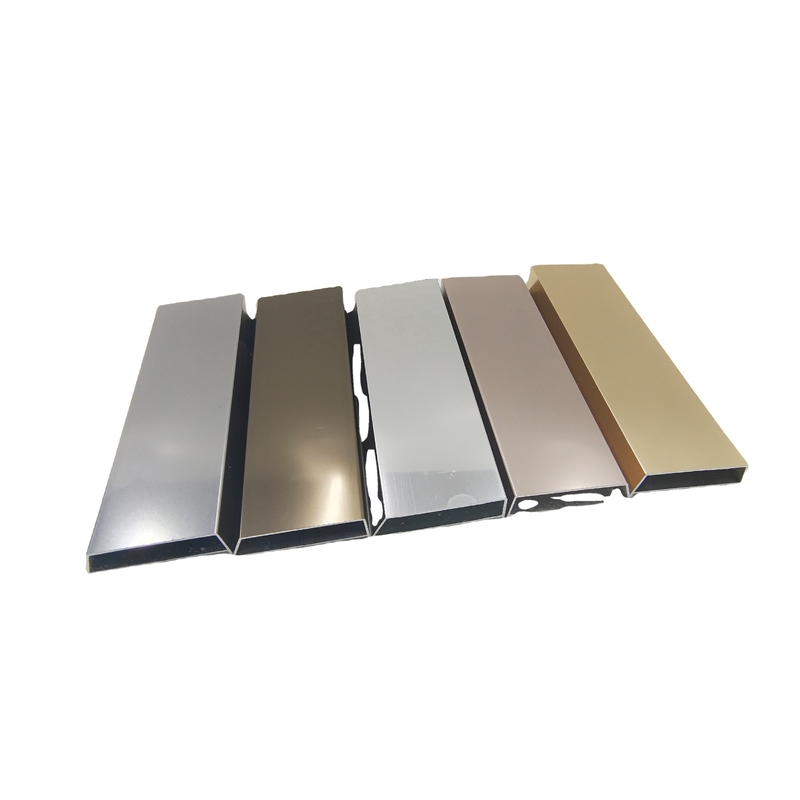Legatura 6063 T5 Profilo di estrusione in alluminio per porte e finestre con capacità di saldatura