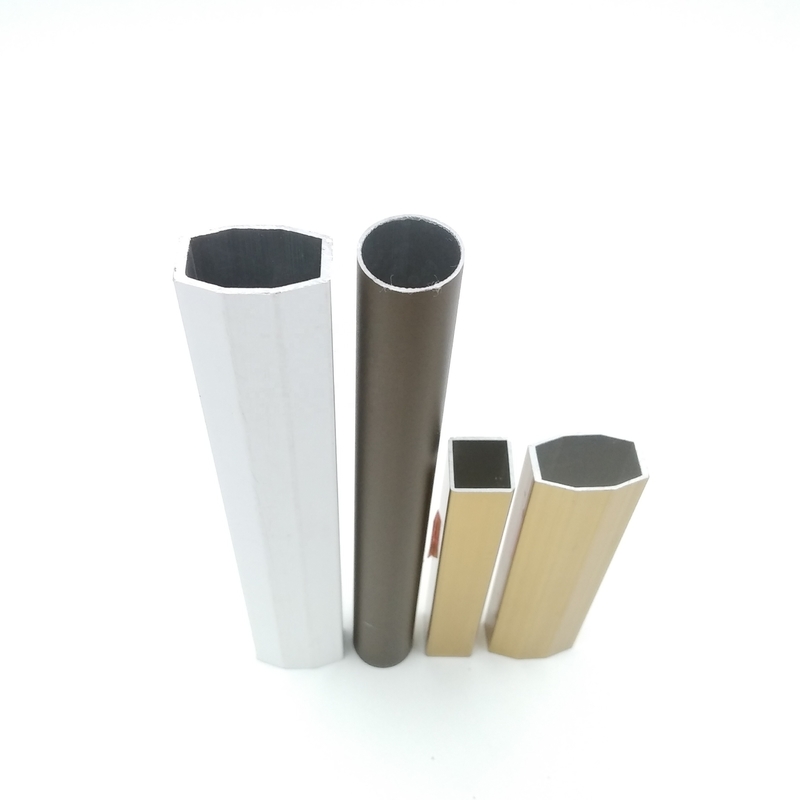 Tubo di alluminio di forma ovale della serie 6000 con tolleranza ±1% T5 T6 ALUMINIO ALLOY PROFILE