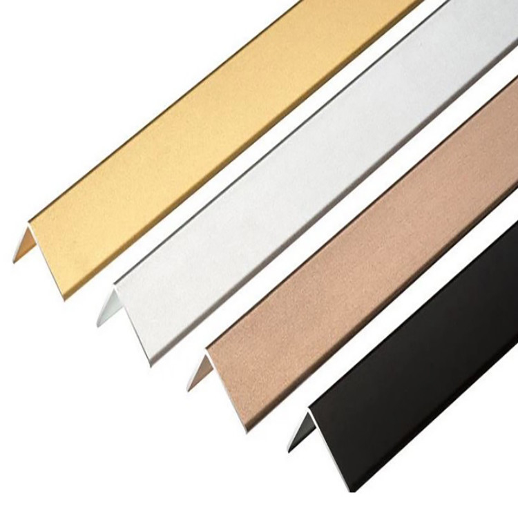T3-T8 Temperato alluminio trim angolo profilo angolo a forma di L per Shengxin decorativo