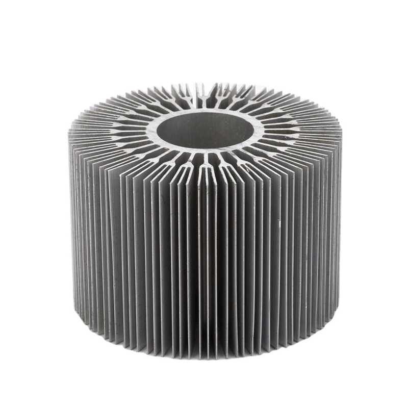 Profili di riscaldamento in alluminio anodizzato nero per finestre e porte Shengxin 6063 T5