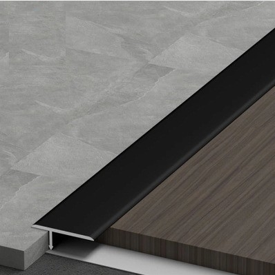 Standard GB5237-2008 Alumini T Profile Tile Trim For Wall Floor T Shape Tile Trims