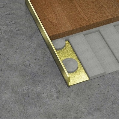 Cornice di taglio di piastrelle in alluminio con perforatura di processo profondo, perforazione di precisione, taglio CNC