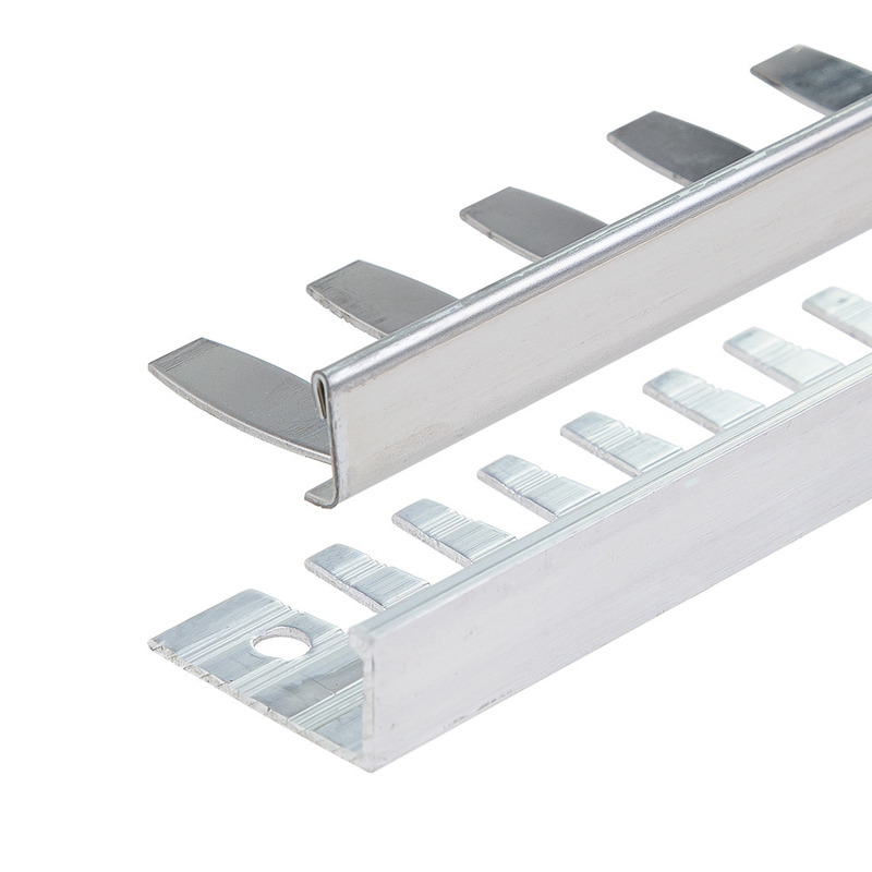 Aluminio Chrome Quadratura di sezione di casella di piastrelle di rivestimento per 6063 Alumini alloy Profile strutturale