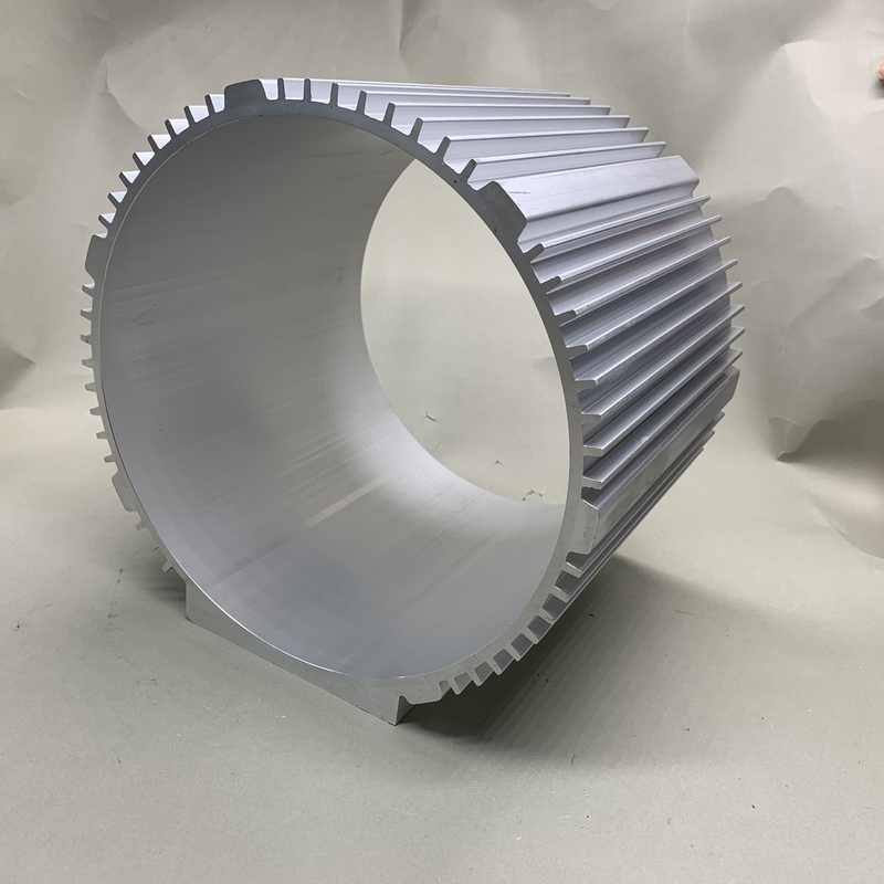 GB5237.1-2008 Standard Side Opening Cnc Machines Parti in alluminio per alloggiamento del motore ferroviario