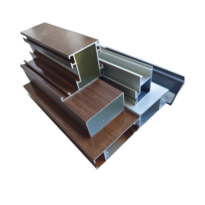6063-T5 Best Grade 6000 Series Anodizing Silver Profiles per finestre