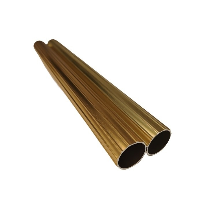 Tubi di alluminio 6061 6063 di durezza personalizzata per finestre e porte decorative anodizzate