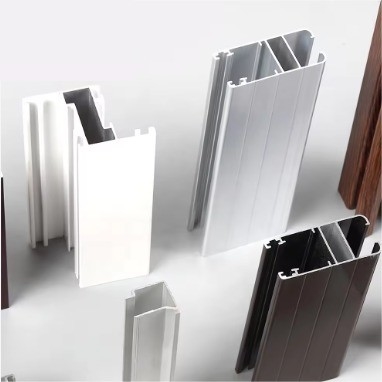 6063 6061 Profilo quadrato in lega di alluminio per finestre e porte in alluminio di colore bronzo