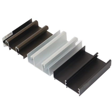 5.8-6.0M Shengxin Custom Structural Aluminum Anodized Profile Section per porte e finestre